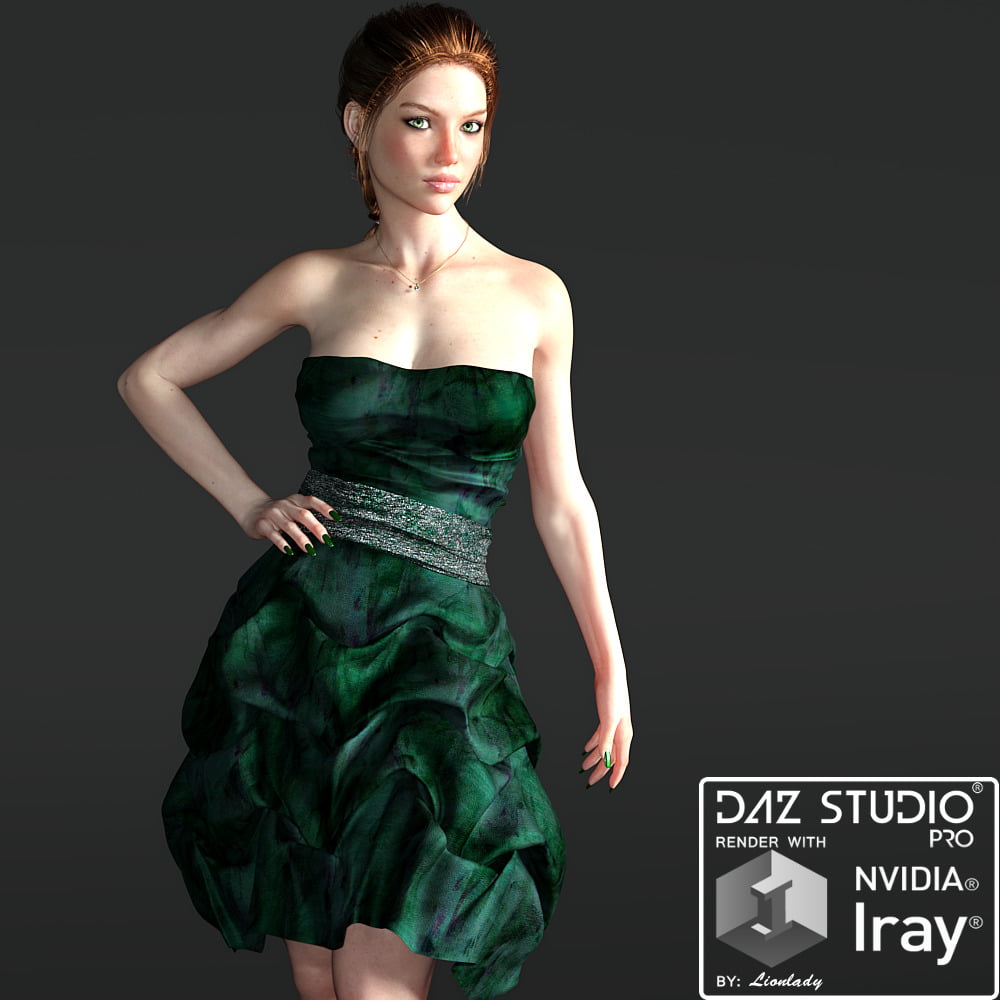 Twilight-Shimmer Cocktail Dress