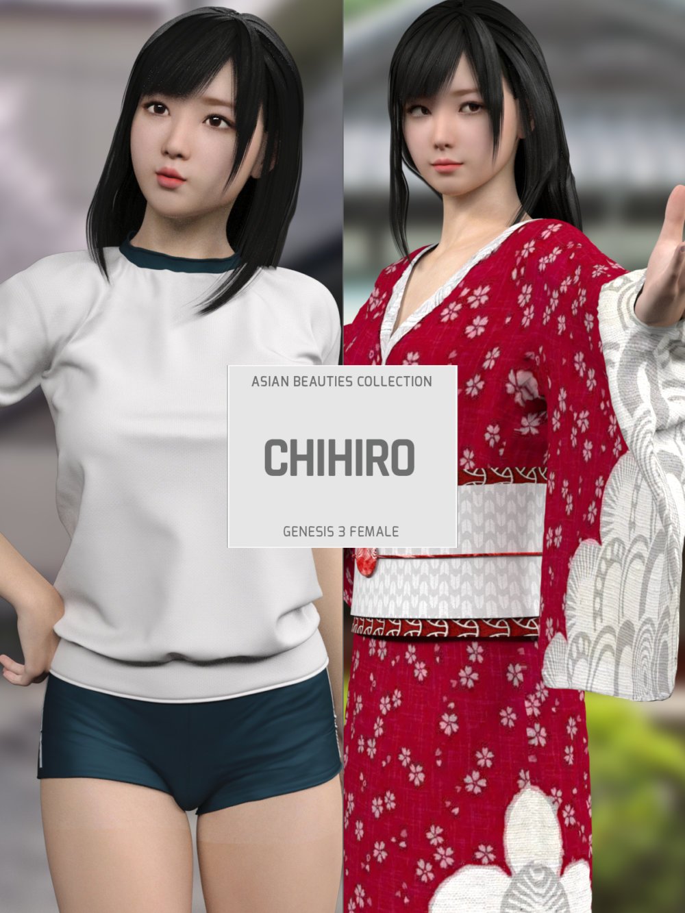 Chihiro G3F for Genesis 3 Female