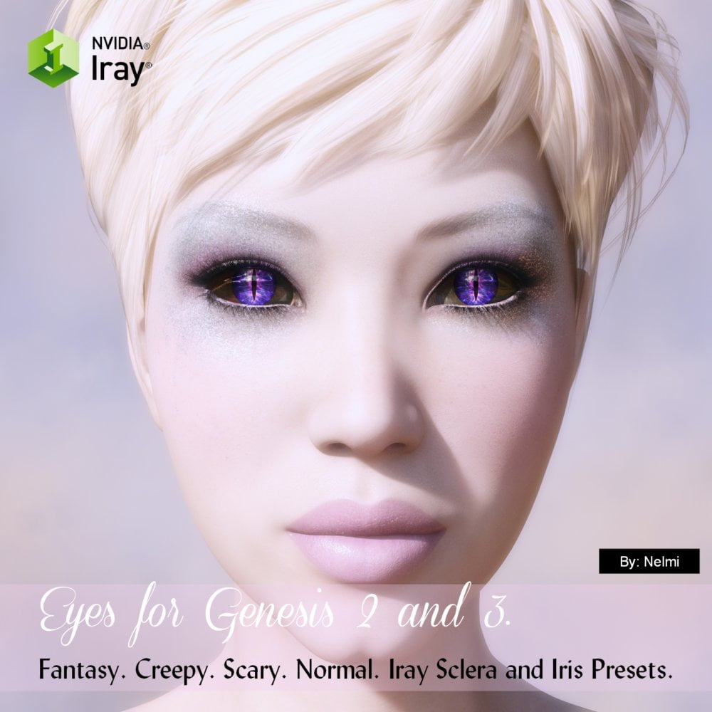 Genesis 2 and 3 Eyes - Iris and Sclera