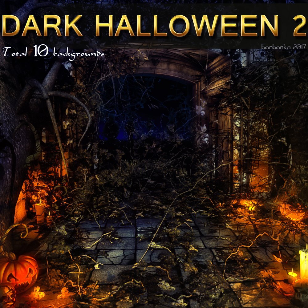 Dark Halloween 2 – 2D backgrounds