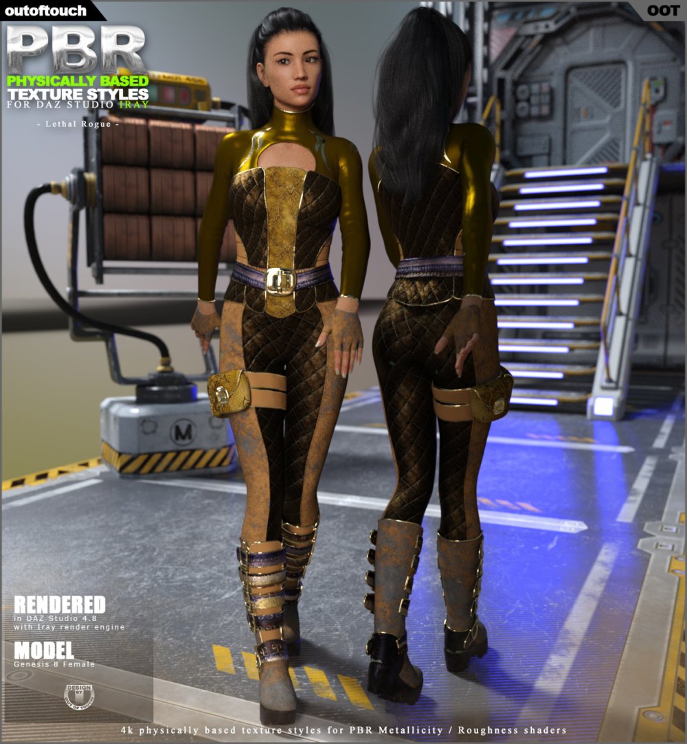 OOT PBR Texture Styles for Lethal Rogue