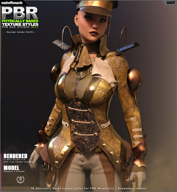 OOT PBR Texture Styles for Sayomi Anime Outfit