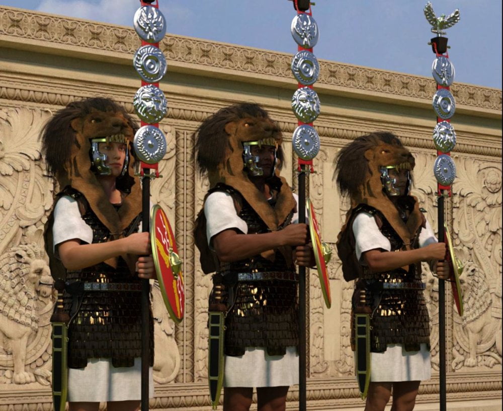 Centurion and Aquilifer for Genesis 3 Male