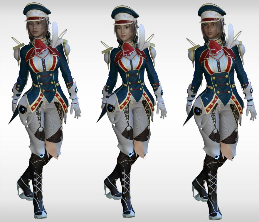 Sayomi Anime Outfit for G3F