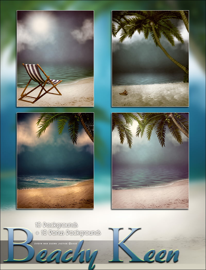 Beachy Keen Backgrounds!
