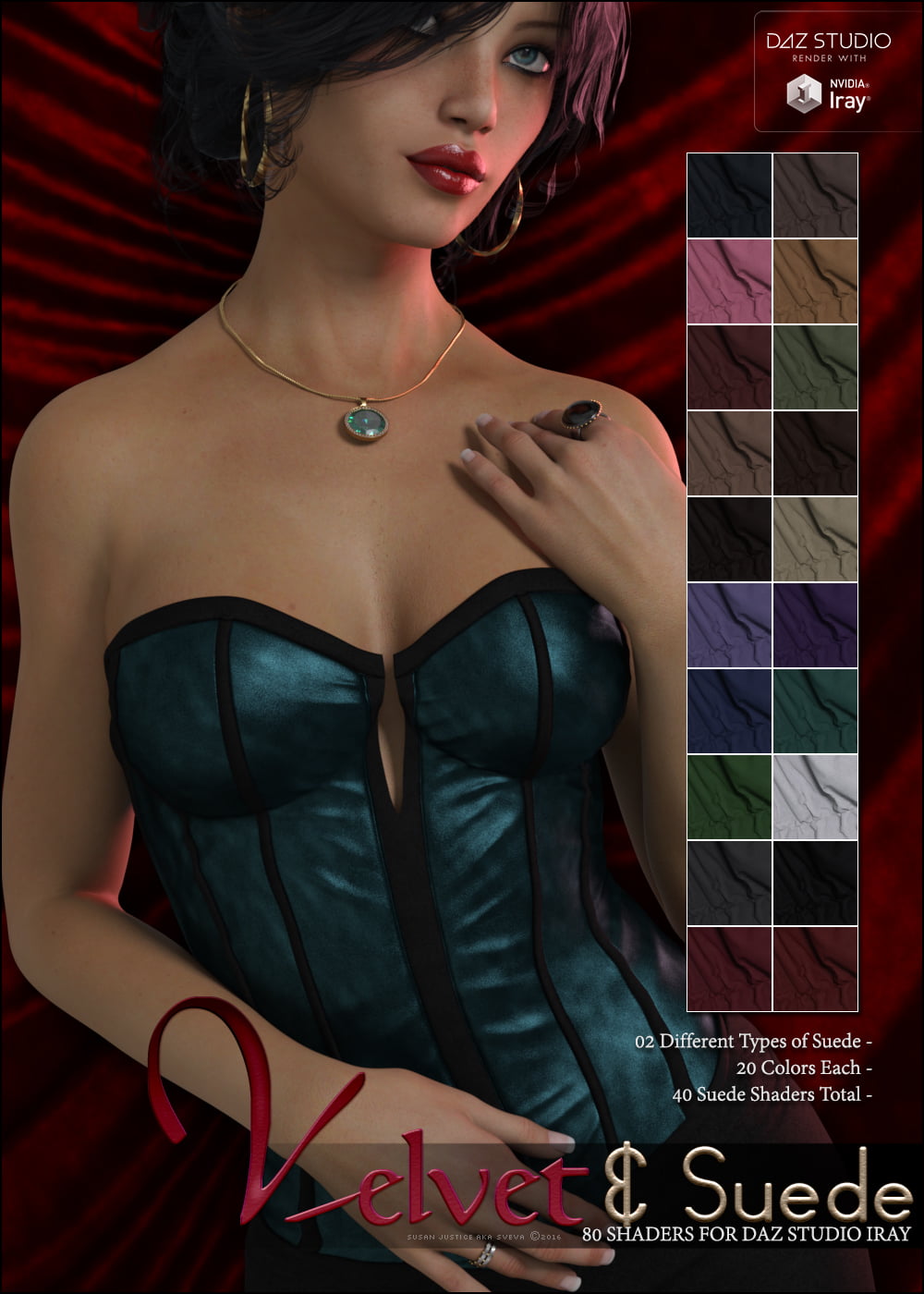 SV's Velvet and Suede Iray Shaders