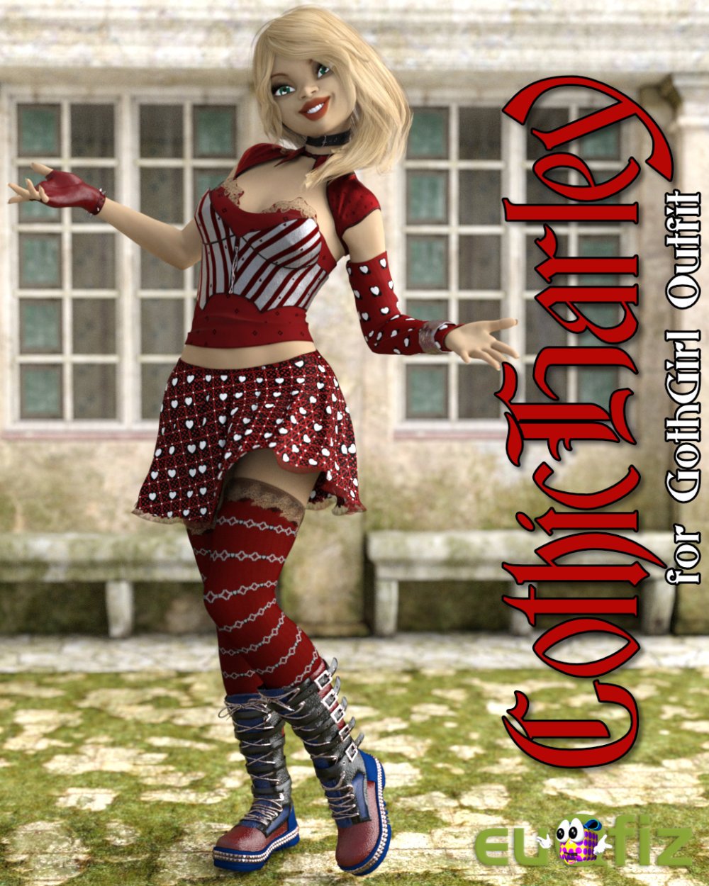 GothicHarley for Goth Girl Outfit G3F