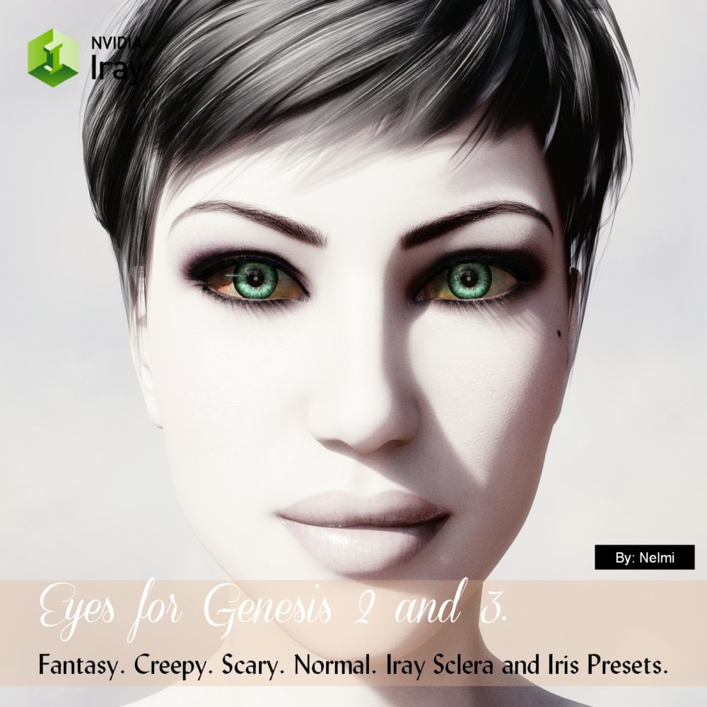 Genesis 2 and 3 Eyes - Iris and Sclera