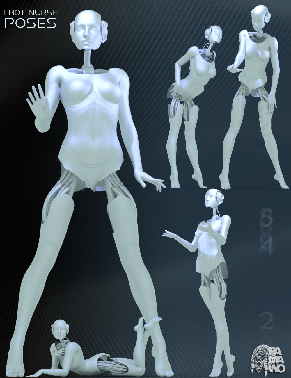 I Bot Nurse Poses