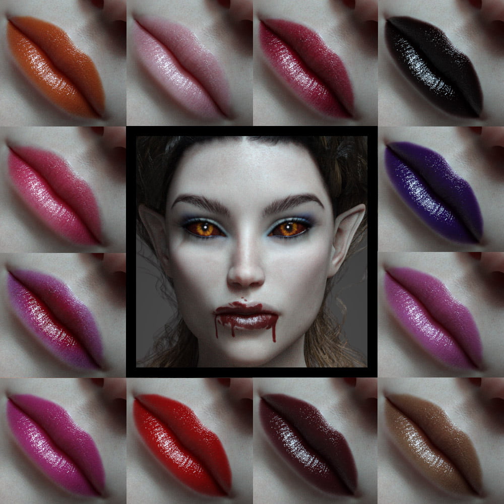 Raquel Vampire Expansion for G3F/G8F