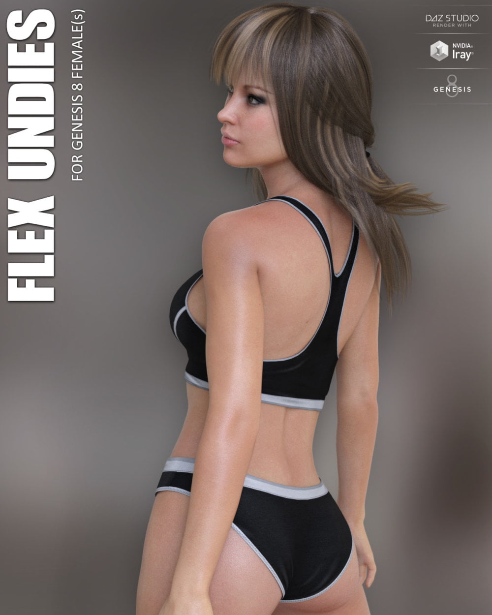 Flex Undies for Genesis 8 Females