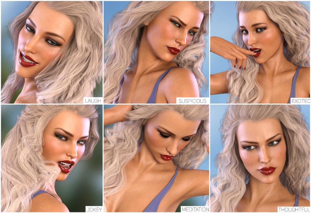 Z Sexy Essential Expressions for the Genesis 8 Females