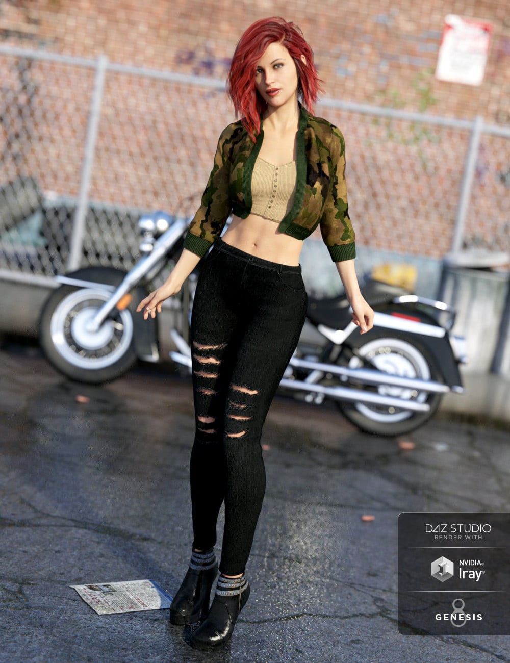 Crop Jacket Outfit Textures