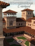 Mediterranean Courtyard and Towers