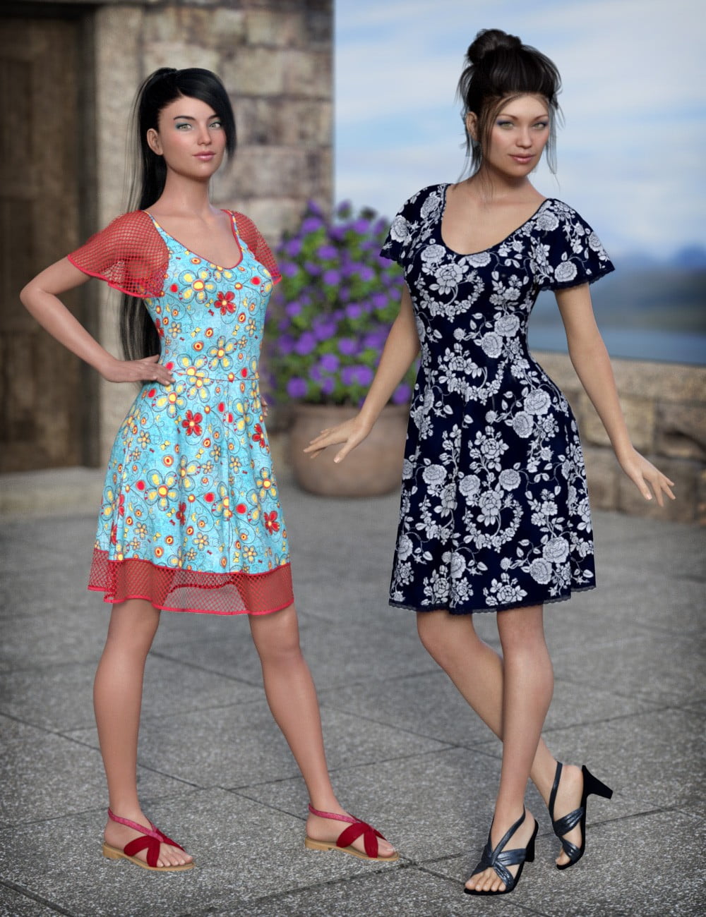 dForce Summer Dream Addon Textures