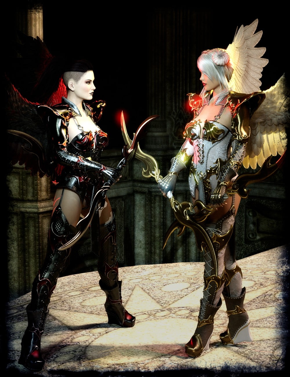 Rogue Spirit - Rogue Element Outfit Textures