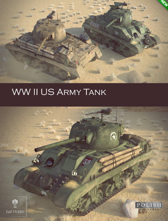 WW II US Army Tank