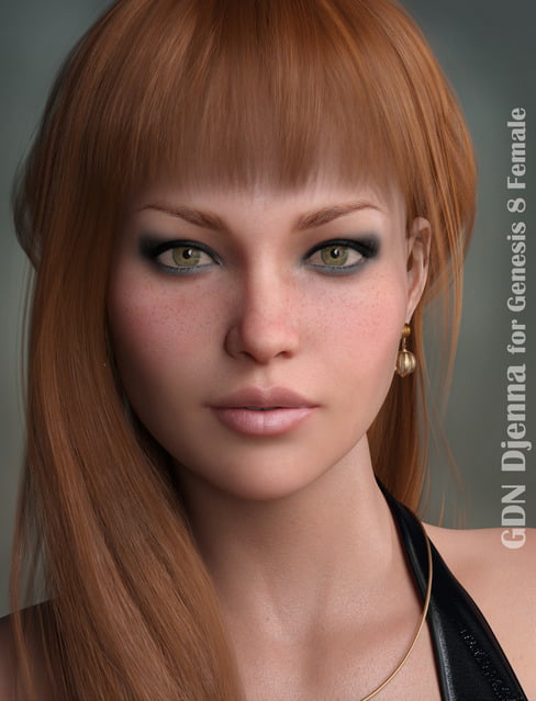 GDN Djenna for Genesis 8 Female