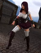 Venom Blade Fantasy Outfit for Genesis 8 Female(s)