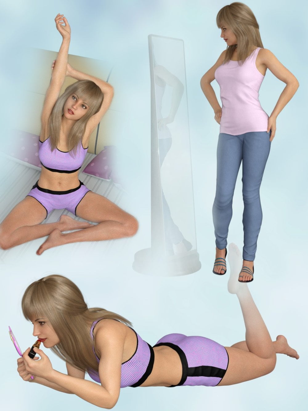 Good Morning Props and Poses for Victoria 8