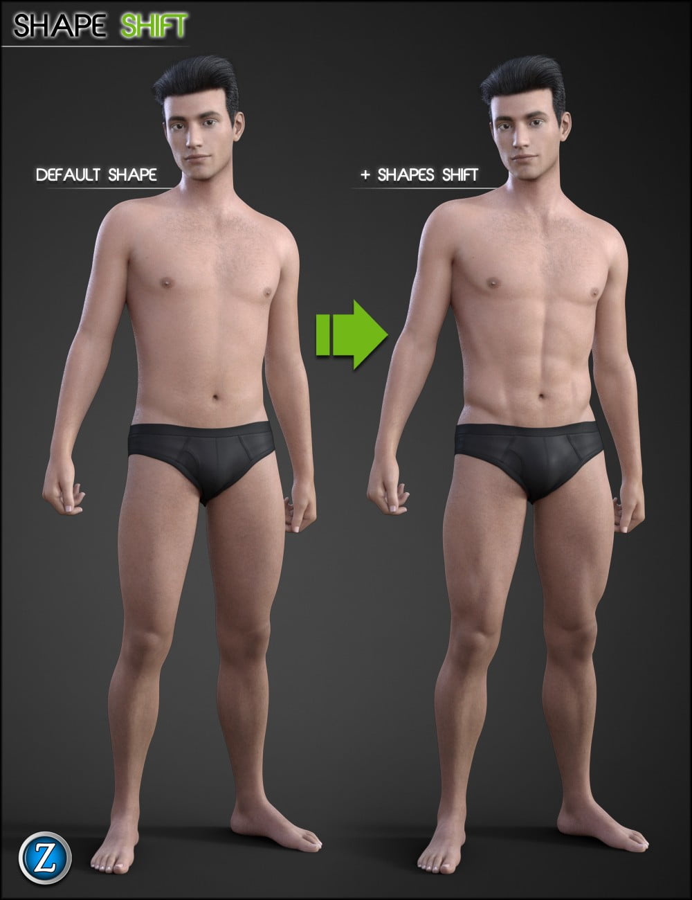 Shape Shift for Genesis 8 Male(s)