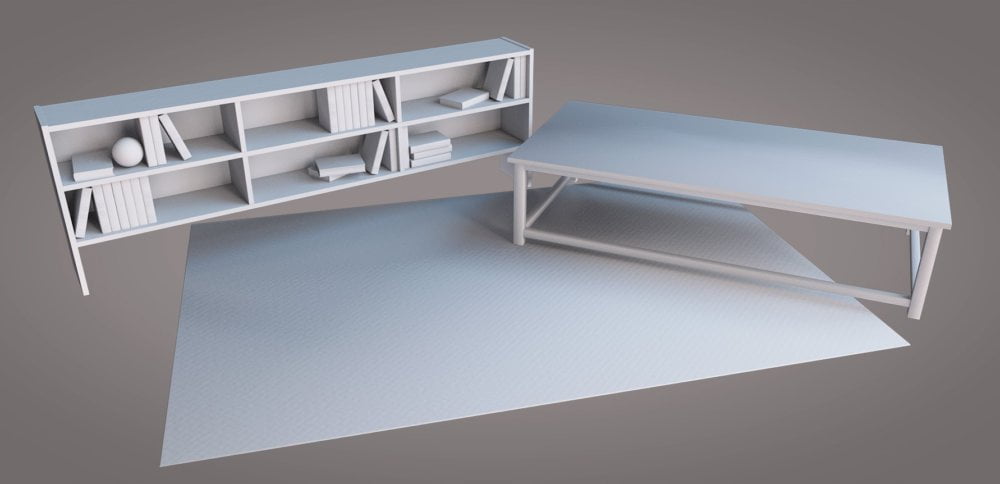 Loft Interior Living Room