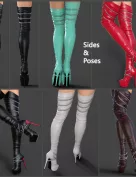 Evelyn High Boots for Genesis 8 Females