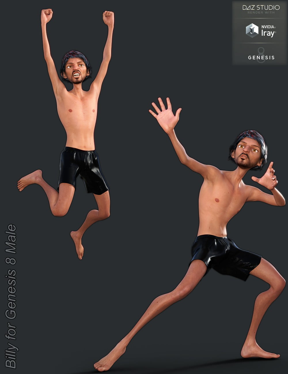 Billy for Genesis 8 Male