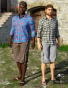 Boardwalk Casual Outfit Textures