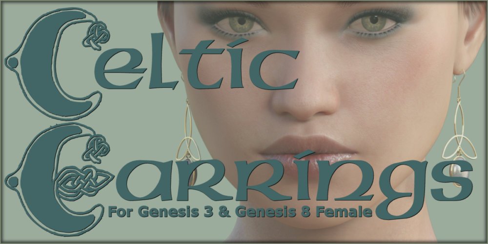 Celtic Earrings G3F & G8F