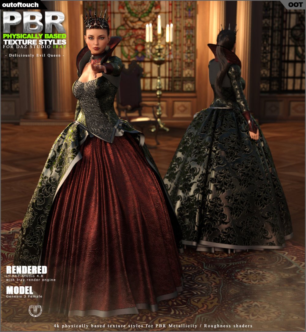 OOT PBR Texture Styles for Deliciously Evil Queen