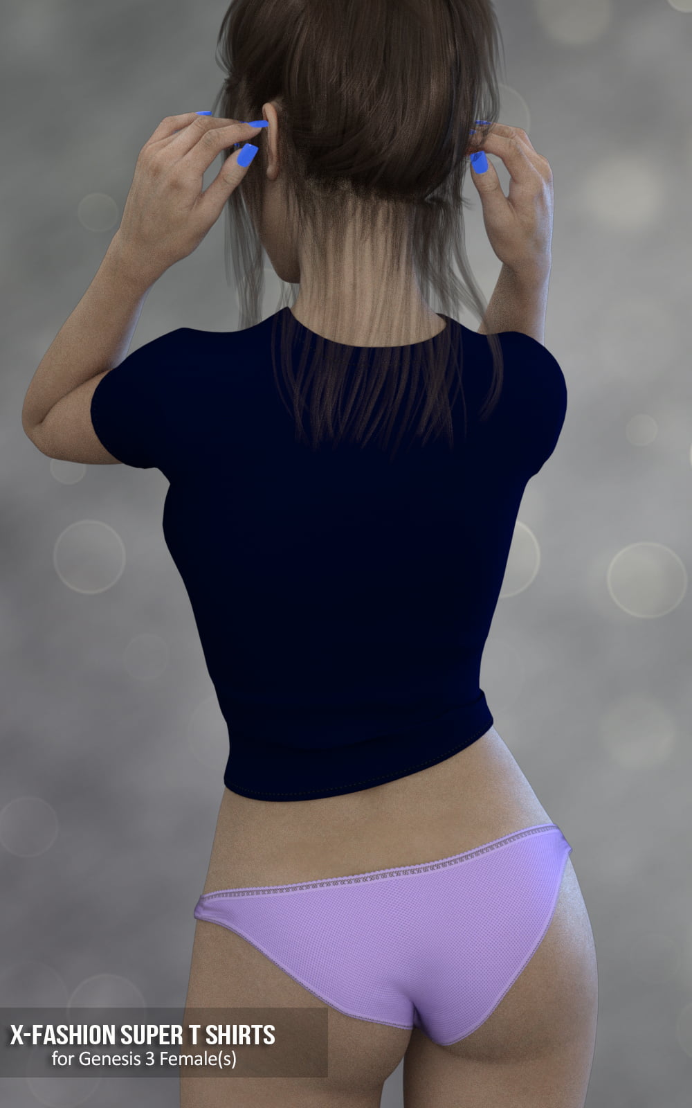 X-Fashion Super T Shirts for Genesis 3 Females