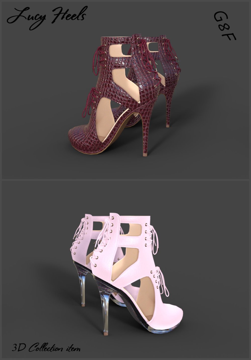 Lucy Heels and Pantyhose G8F