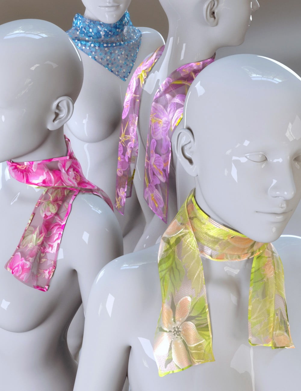 VRV Pepper VRSatility Scarves for Genesis 3 and 8 Female(s)
