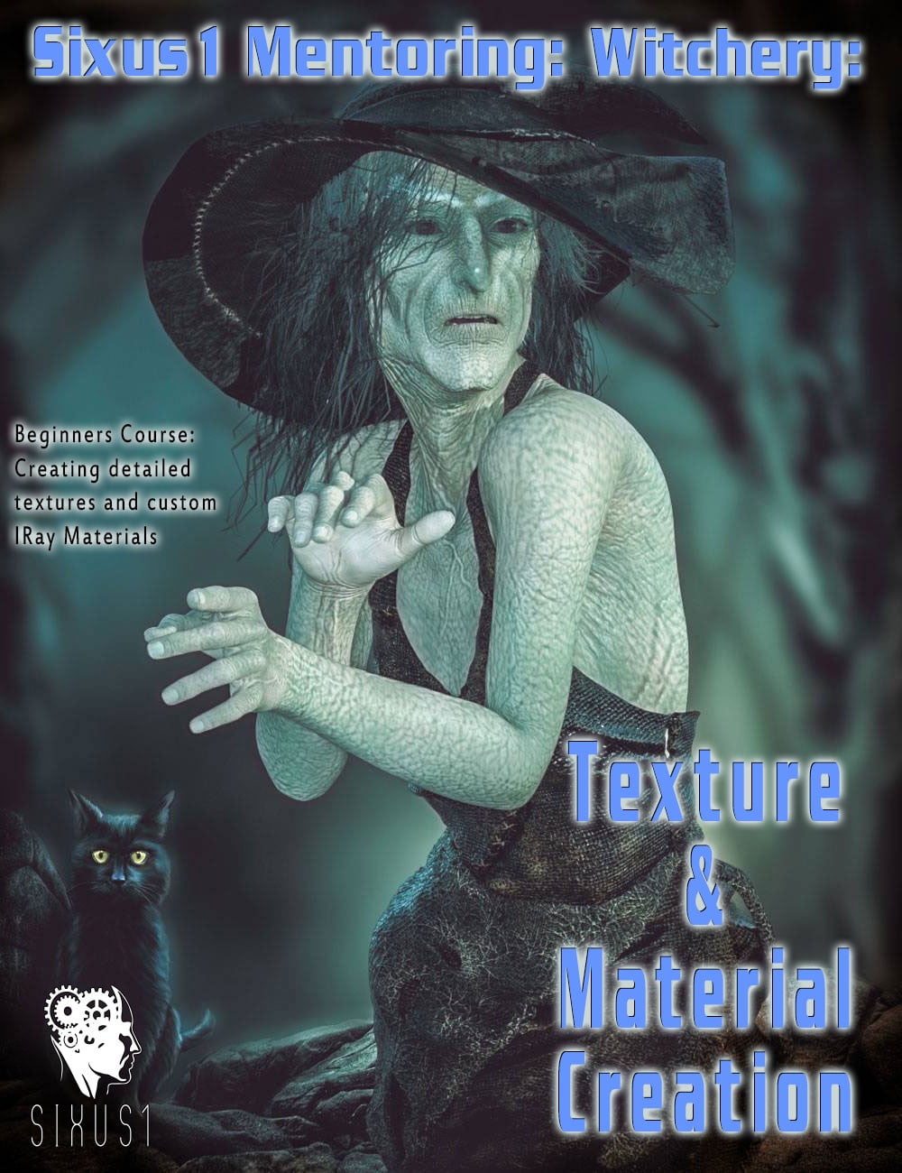 Sixus1 Mentoring – Witchery Pt4: Character Textures & Materials Creation