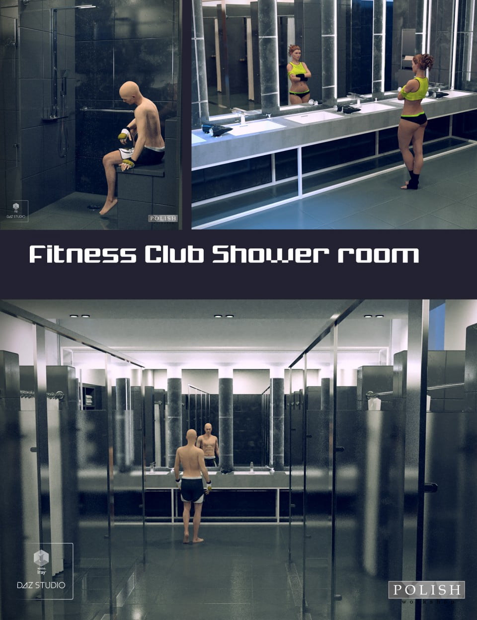 Fitness Club Shower Room