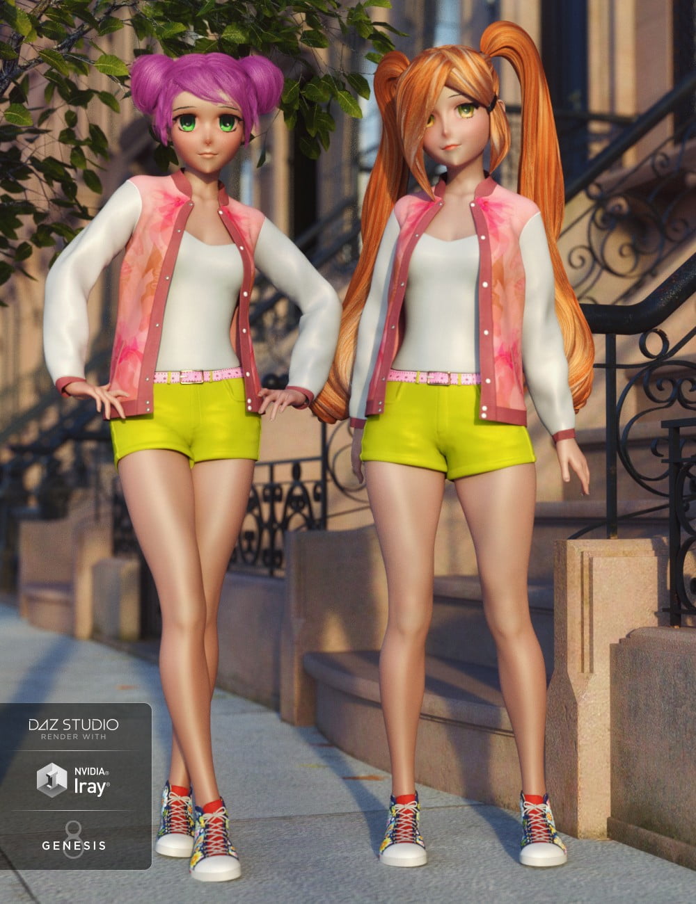 Kawaii Infused Outfit for Genesis 8 Female(s)