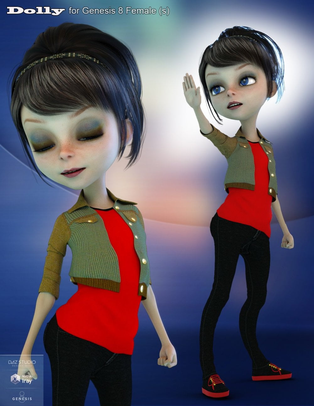 Dolly for Genesis 8 Female