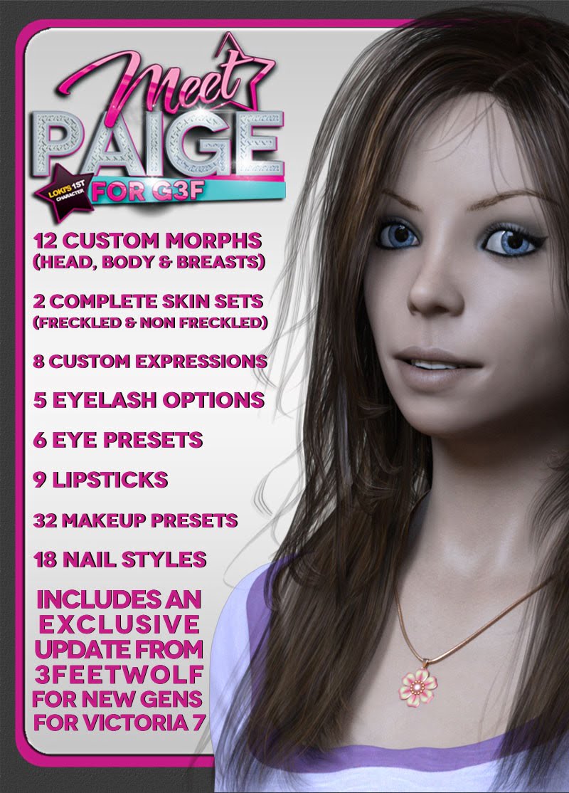 Paige for G3F