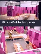 Fitness Club Locker Room