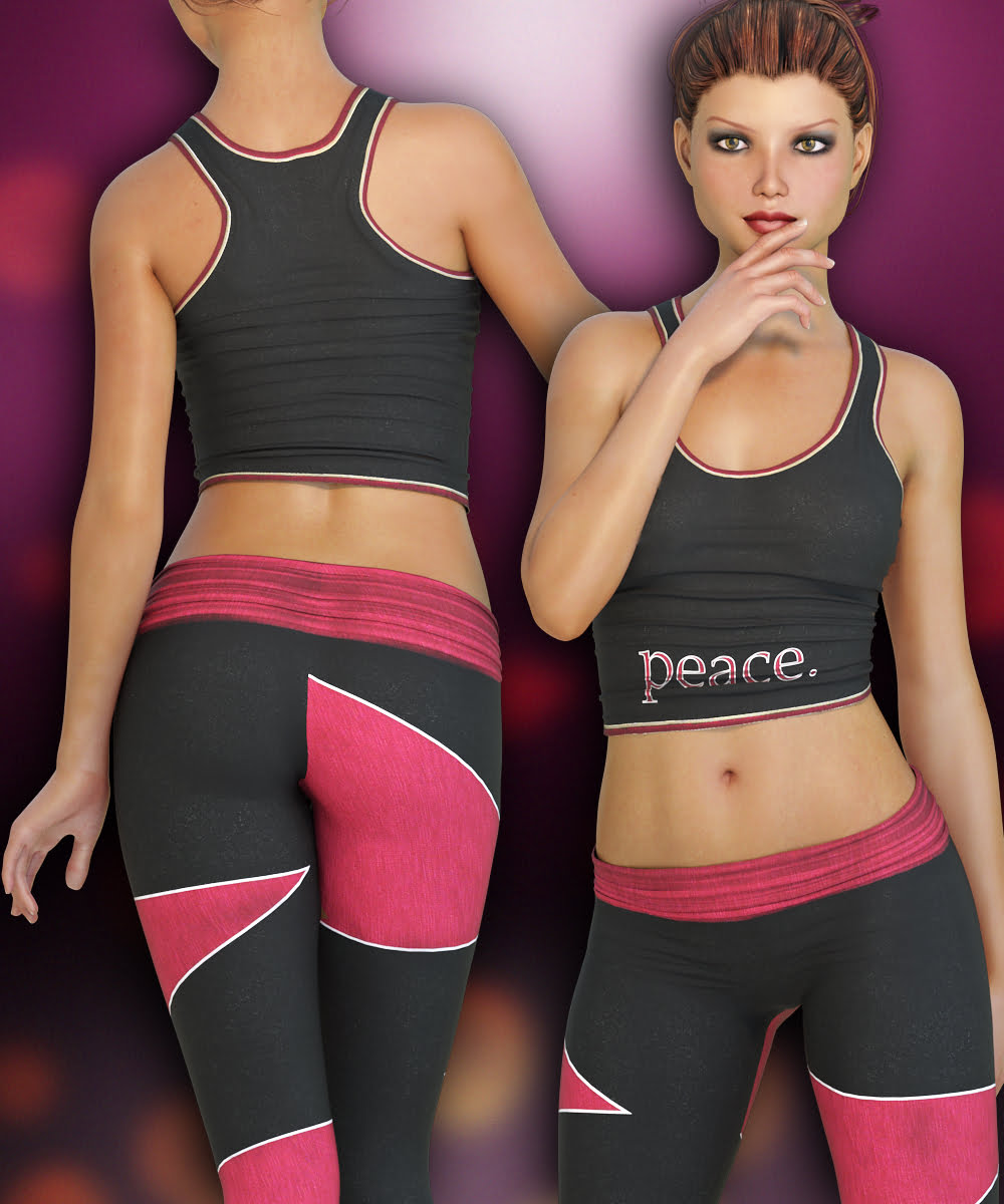 Nyc Couture Yoga For Genesis 3 Female S ⋆ Freebies Daz 3d