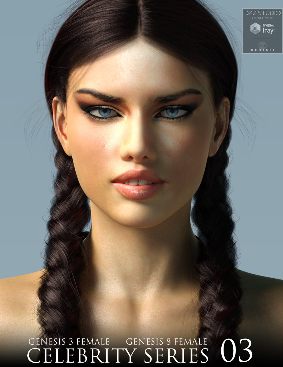 Celebrity Series 03 for Genesis 3 and Genesis 8 Female