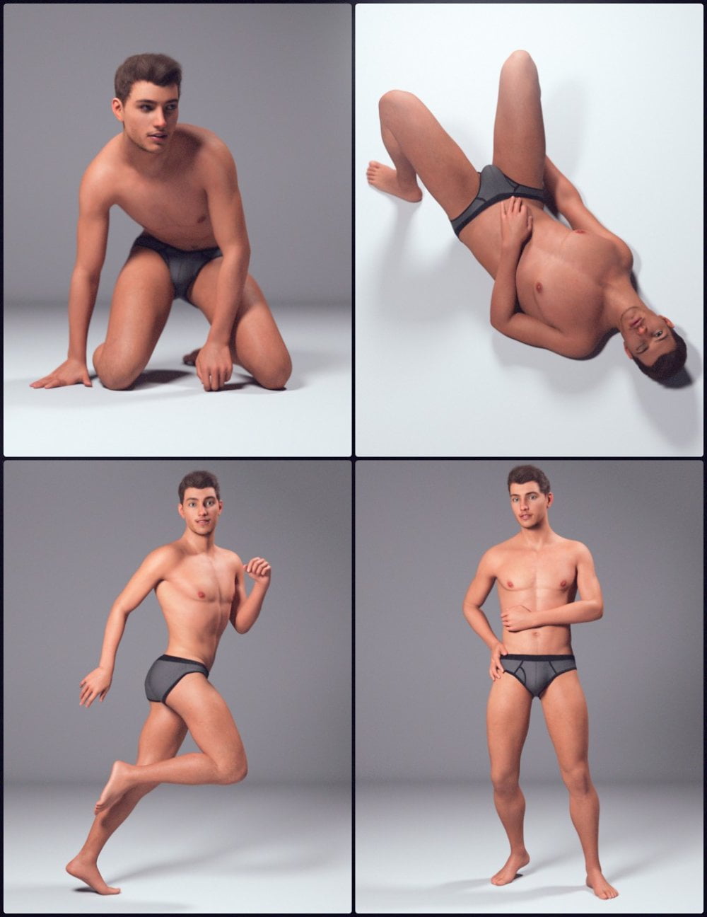 JM Variety Poses Volume 1 for Genesis 3 Male(s)