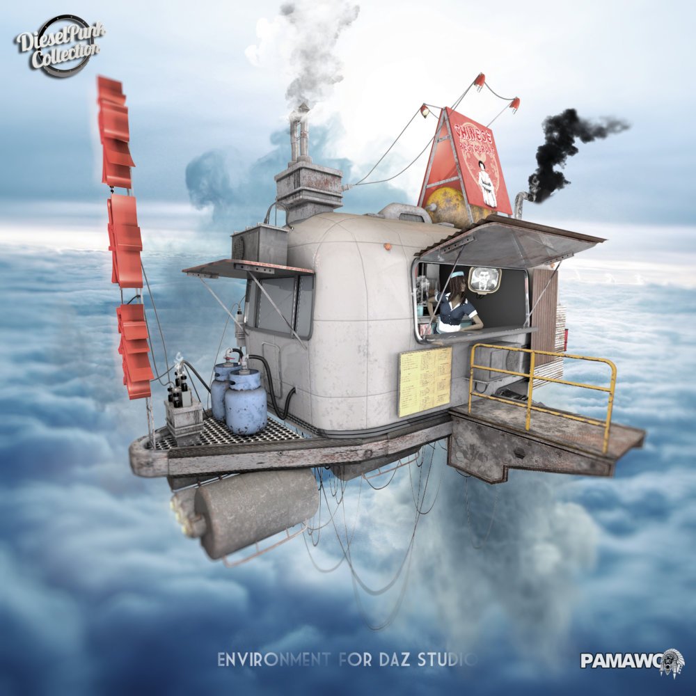 DieselPunk-Caravan Food Truck for DS