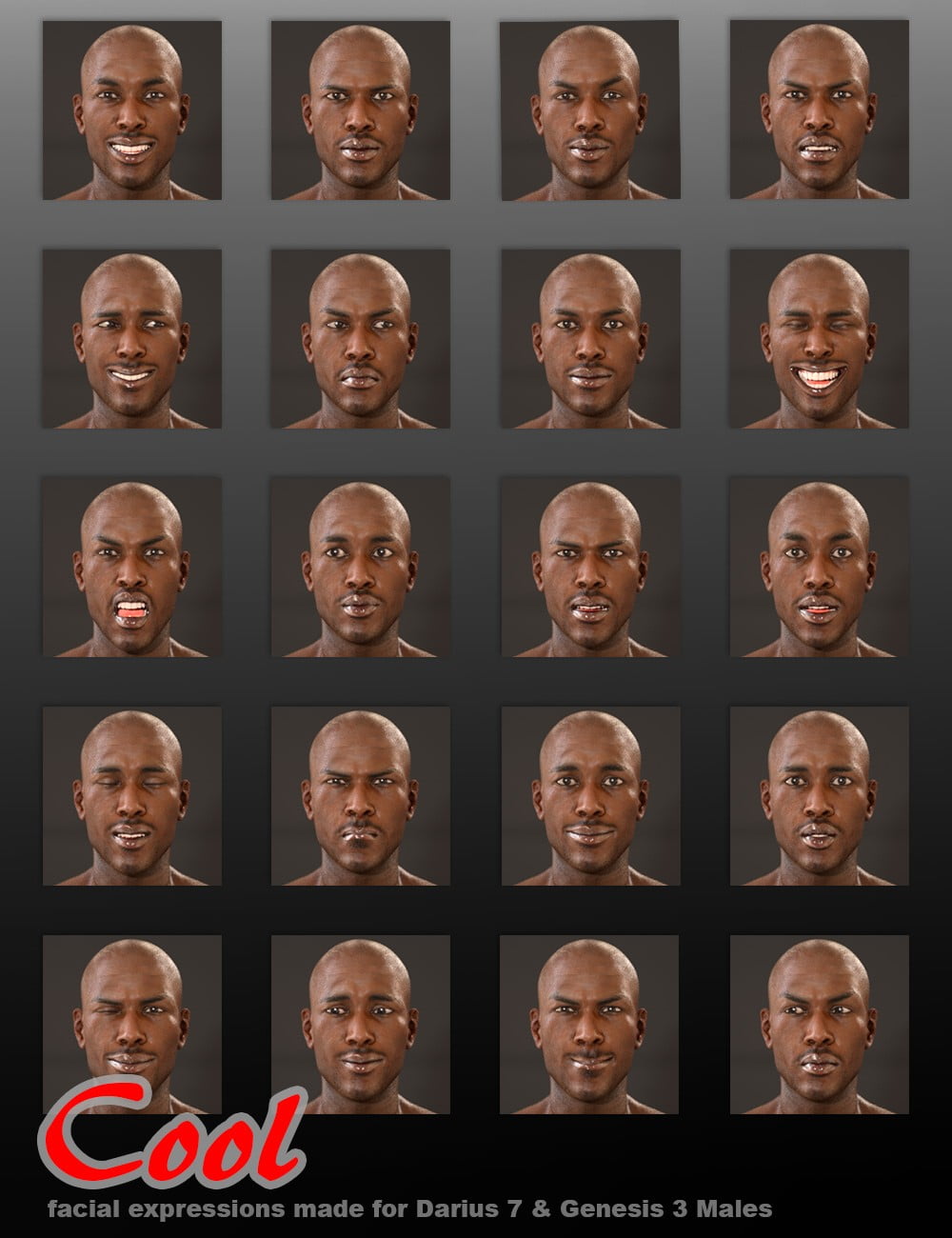 RealCool Expressions for Darius 7