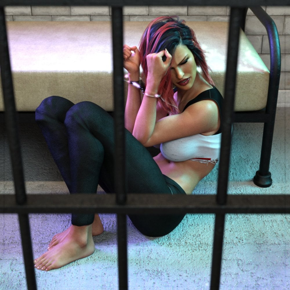 Z Handcuffed - Smart Prop and Poses for Genesis 3 & 8 Female