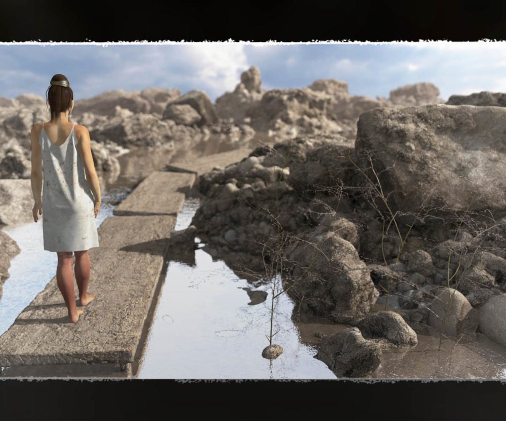 3D Scenery: Dirty Mudyard