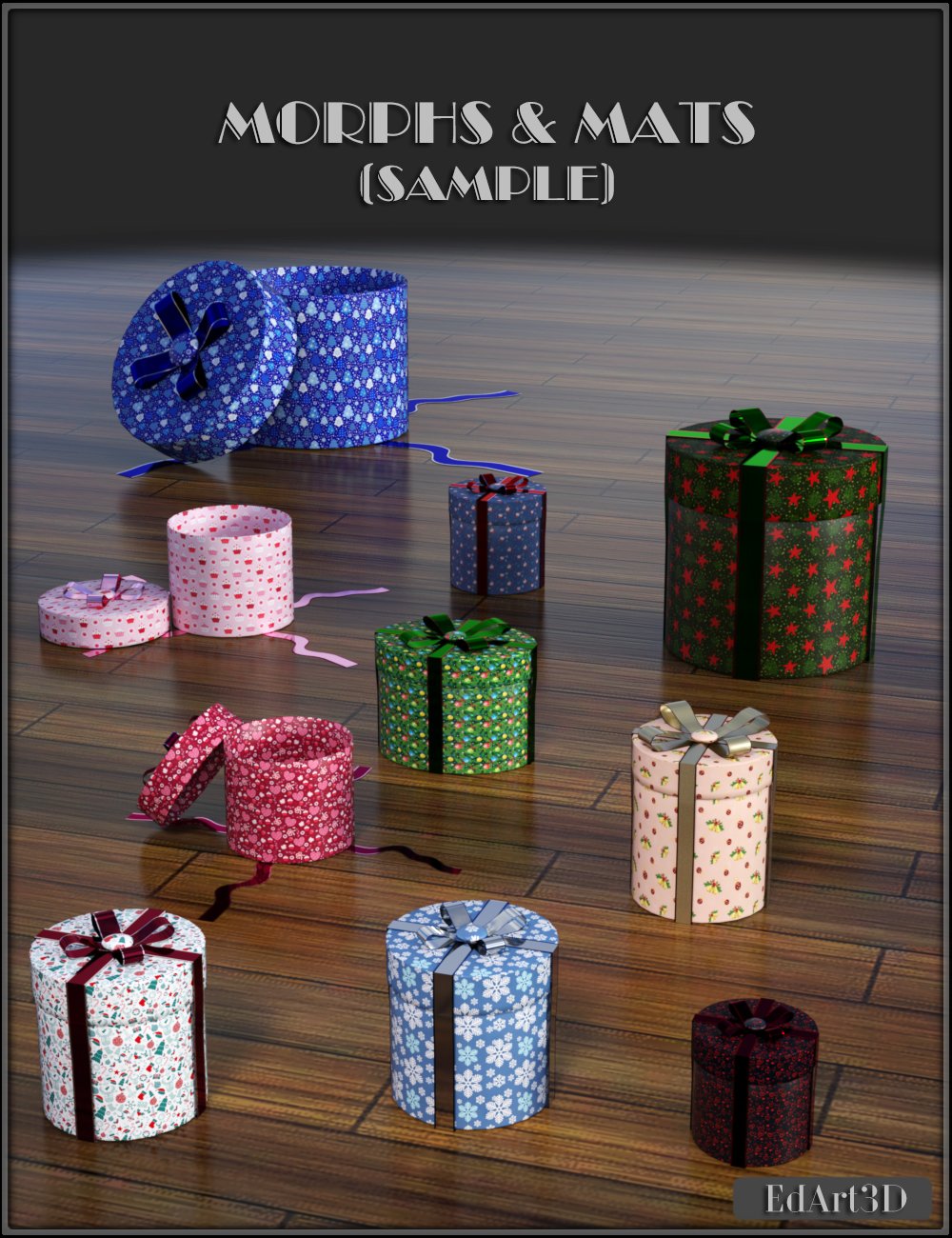 Morphing Round Gift Box