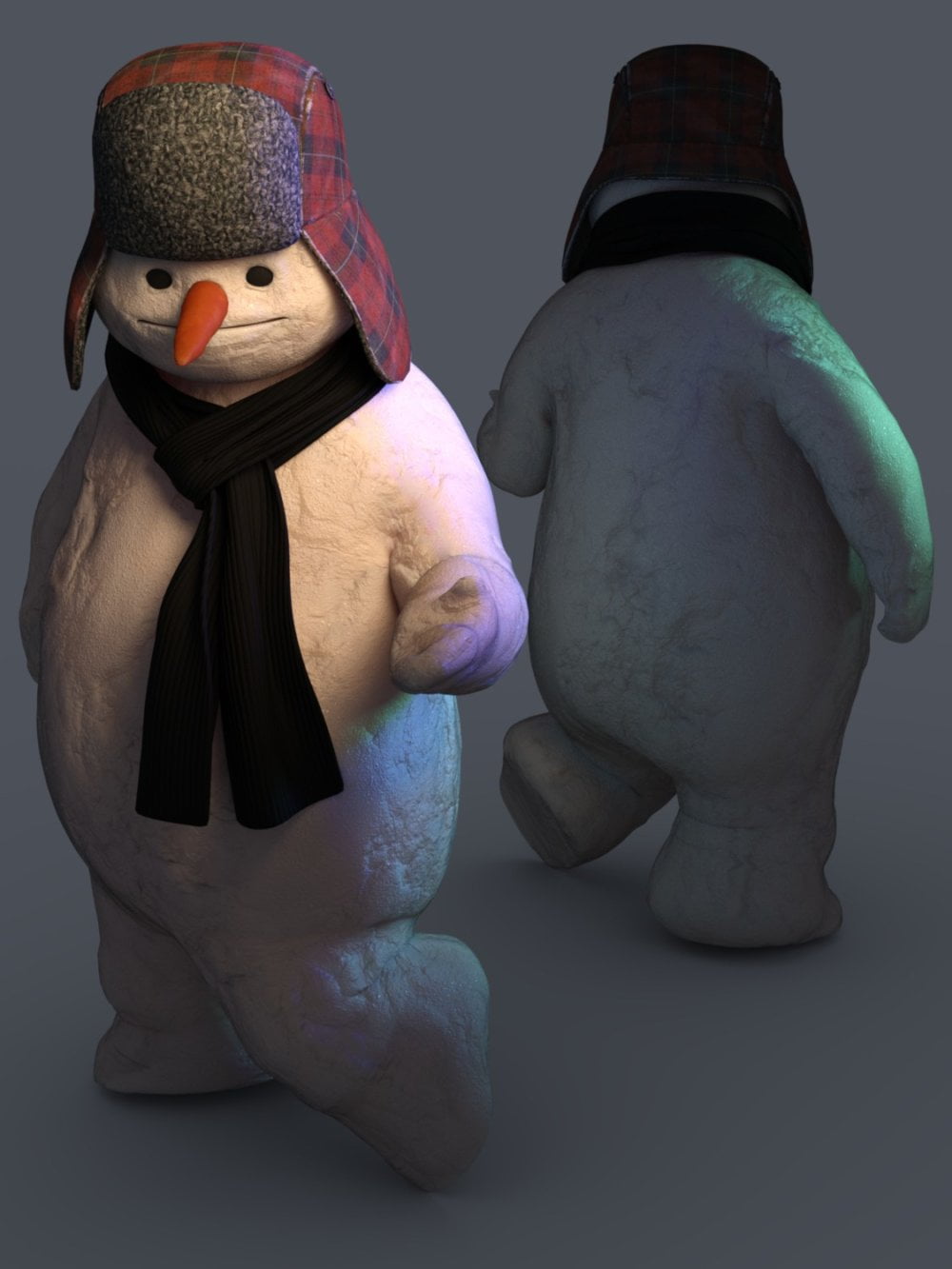 Snowman HD for Genesis 8 Male