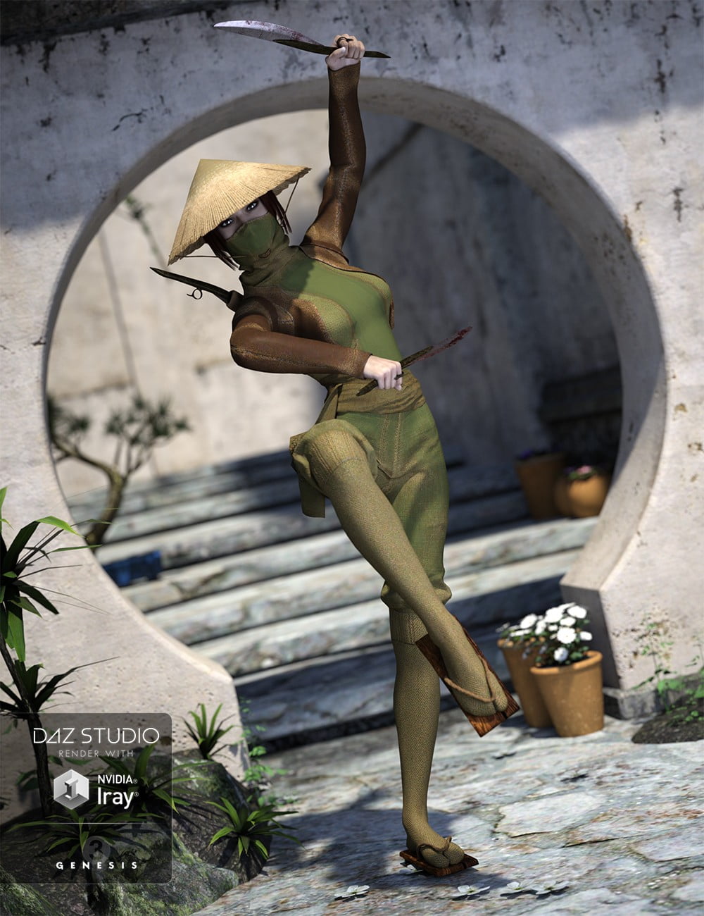 Insurgent Geisha for Genesis 3 Female(s)